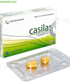 Thuốc Casilas 20mg điều trị rối loạn cương dương, xuất tinh sớm