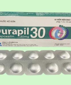 Thuốc Durapil 30 (Dapoxetin 30mg) SPM điều trị xuất tinh sớm nam giới hiệu quả 1 Thuốc Durapil 30 (Dapoxetin 30mg) SPM điều trị xuất tinh sớm nam giới hiệu quả