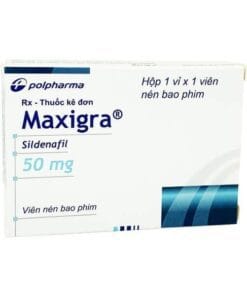 Thuốc Maxigra 50mg điều trị rối loạn cương dương, xuất tinh sớm