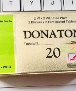 Thuốc Donaton 20 (Tadalafil 20mg) DONG NAM H/4v điều trị liệt dương, yếu sinh lý, khó cương dương 5 Thuoc Donaton 20 Tadalafil 20mg e1748750062536