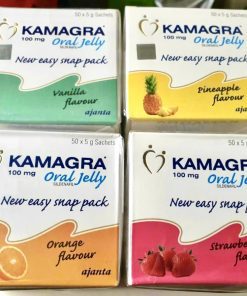 Thạch Kamagra Oral Jelly Sildenafil 100mg điều trị rối loạn cương dương