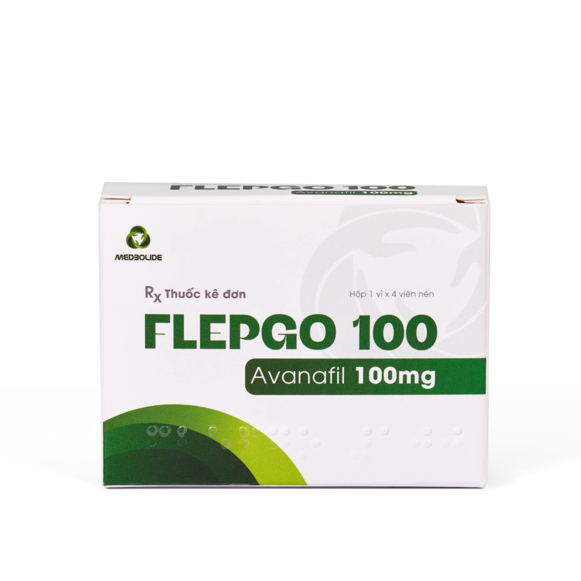 Thuốc Flepgo 100 h/4v điều trị rối loạn cương dương thế hệ mới hiệu quả nhanh, ít tác dụng phụ 3 FLEPGO 100 | thuoctotgiasi.com