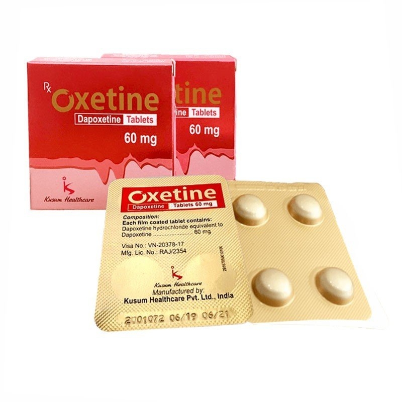 Thuốc Oxetine 60, Dapoxetine 60mg |thuoctotgiasi.com