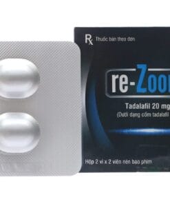Thuốc Re-Zoom Tadalafil 20mg OPV điều trị rối loạn cương dương, yếu sinh lý nam, liệt dương