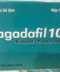 Thuốc Sagadafil 100 (Sildenafil 100mg) điều trị yếu sinh lý, liệt dương