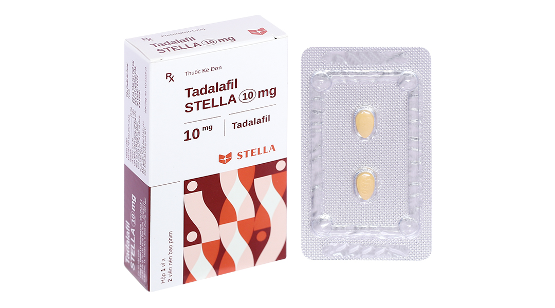 Thuốc Tadalafil STELLA 10mg điều trị liệt dương, yếu sinh lý 4 Tadalafil Stella 10mg trị rối loạn cương dương- 01/2025 | THUOCTOTGIASI.COM