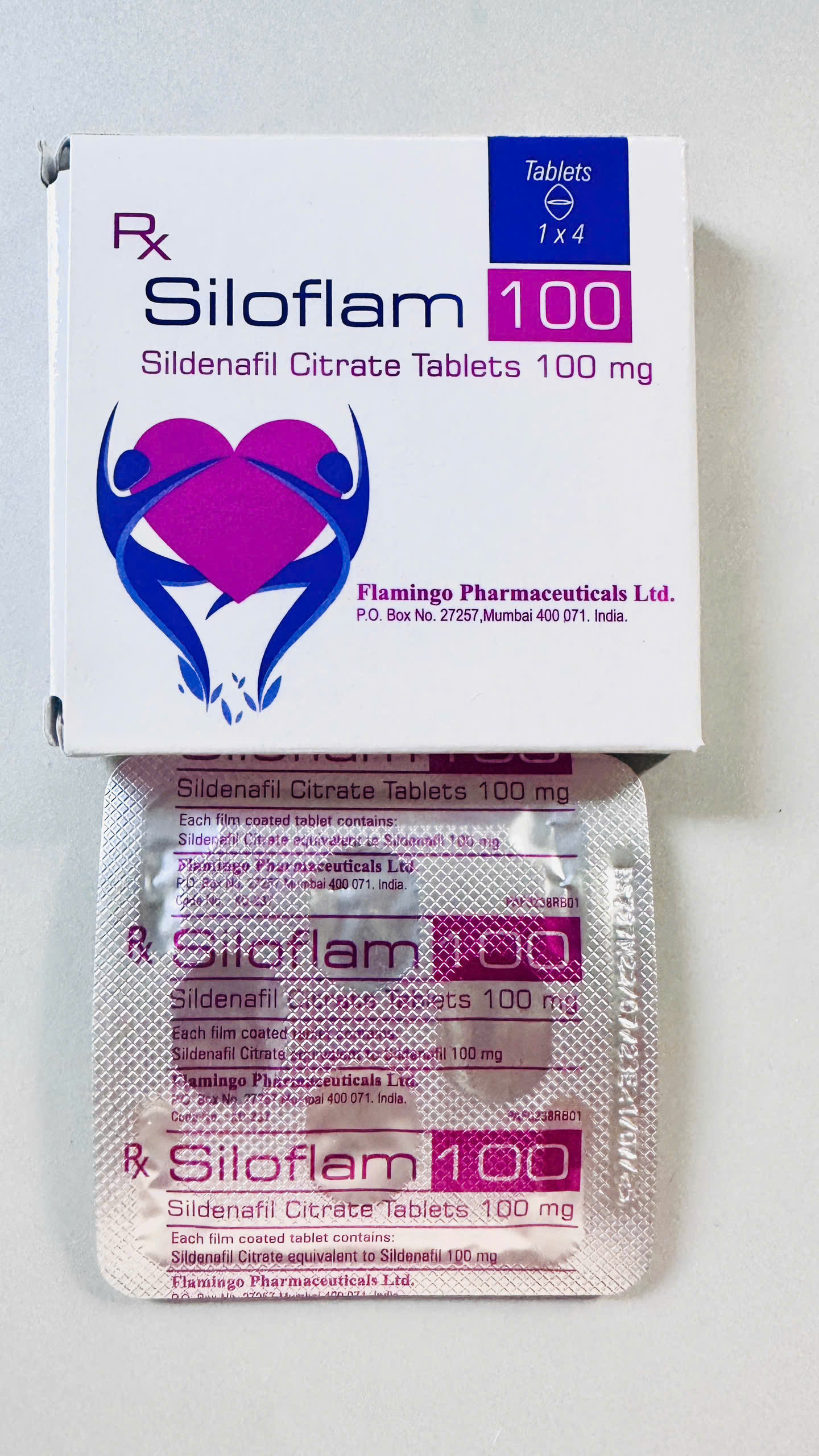 Thuốc Siloflam 100 h/4v | thuoctotgiasi.com