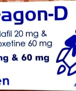 Thuốc Dragon-D hộp 4 viên điều trị rối loạn cương dương xuất tinh sớm