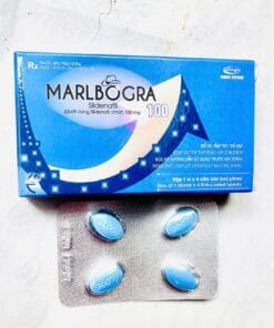 Thuốc Marlbogra 100 (Sildenafil 100mg) France Vietnam h/4v điều trị liệt dương, yếu sinh lý