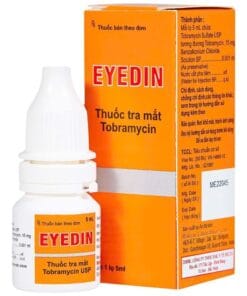 Thuốc Eyedin 5ml (Tobramycin 0.3%) điều trị nhiễm khuẩn mắt