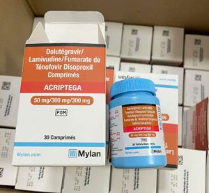 Thuốc Acriptega Mylan 30 viên điều trị ARV (HIV) 7 Acriptega giá sỉ và lẻ chính hãng thuoctotgiasi.com