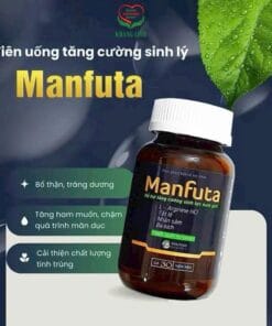 Thuốc Manfuta hộp 30 viên điều trị yếu sinh lý