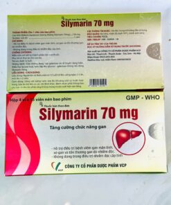Thuốc Silymarin 70mg VCP điều trị viêm gan mạn tính, xơ gan 1 Silymarin70mgVCP