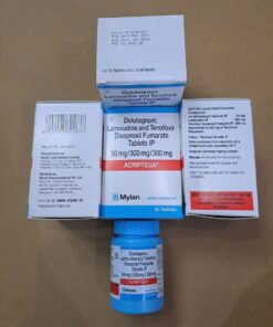 Thuốc Acriptega Mylan 30 viên điều trị ARV (HIV) 2 Thuoc Acriptega Mylan 30 vien dieu tri ARV HIV