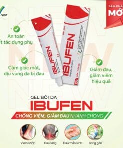 Thuốc IBUFEN 15g VCP chống viêm, giảm đau nhanh chóng