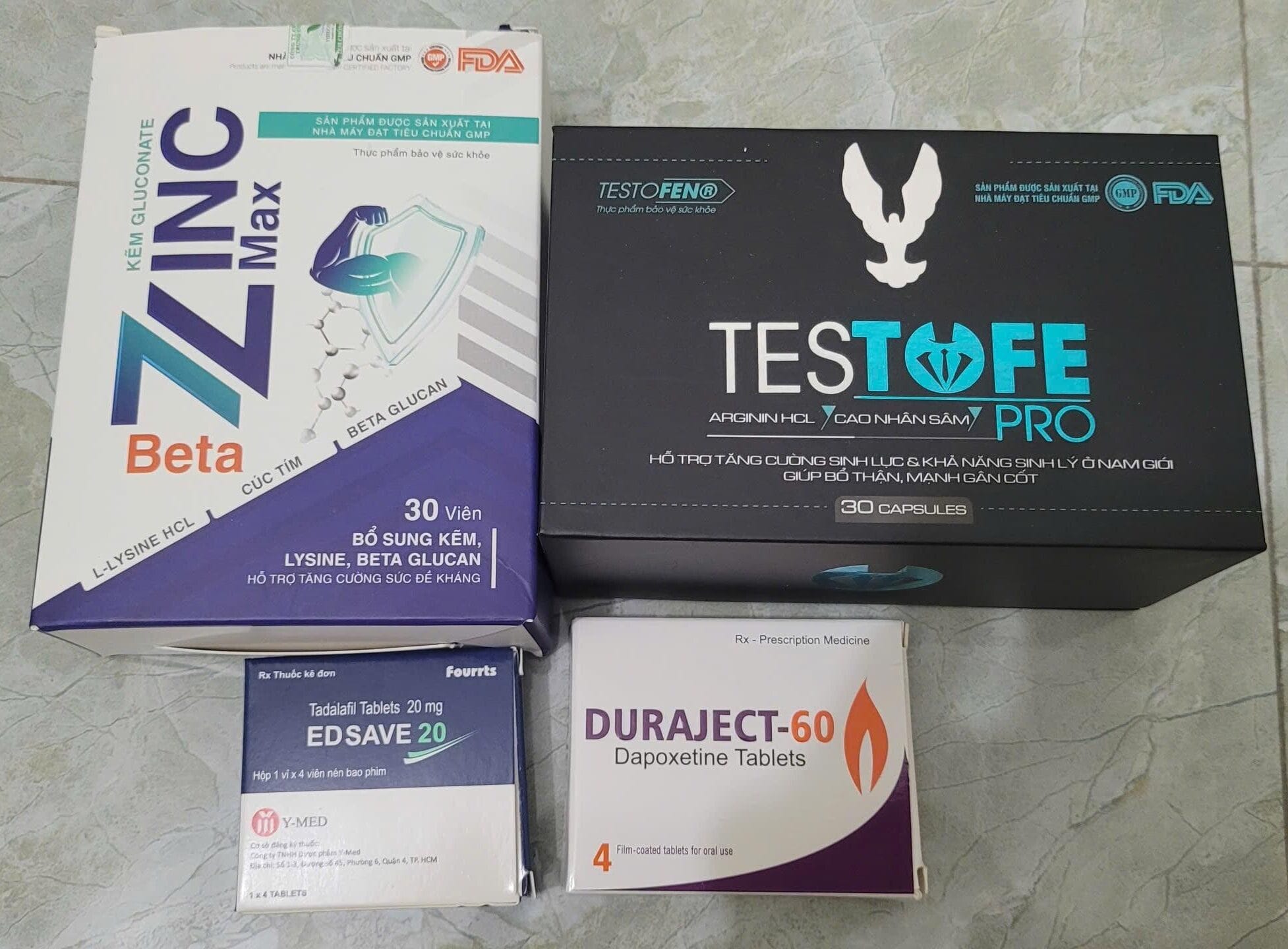 Thuốc Testofe Pro Esico 30 viên hỗ trợ sinh lý, tăng cường sinh lực, bổ thận tráng dương Thuốc Testofe Pro Esico 30 viên hỗ trợ sinh lý, tăng cường sinh lực, bổ thận tráng dương