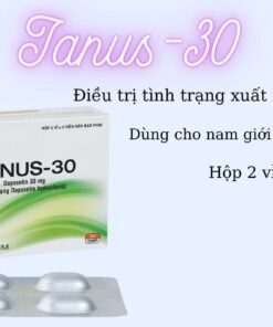 Thuốc Janus-30 Davipharm H/4v điều trị xuất tinh sớm ở nam giới 1 thuoc janus 30 davipharm h 4v dieu tri xuat tinh som o nam gioi 3160