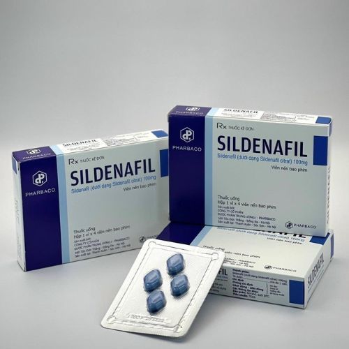 Thuốc Sildenafil 100mg Pharbaco điều trị rối loạn cương dương, yếu sinh lý nam 5 Thuốc Sildenafil 100mg Pharbaco | thuoctotgiasi.com