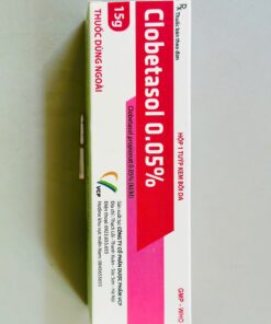 Thuốc Clobetasol 0.05% VCP tuýp 15g điều trị vảy nến, chàm, viêm da cơ địa 2 thuocClobetasol0.0515gvcp