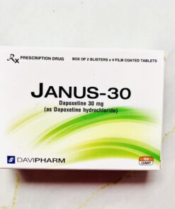 Thuốc Janus-30 Davipharm H/4v điều trị xuất tinh sớm ở nam giới 3 thuocJanus30 scaled