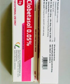 Thuốc Clobetasol 0.05% VCP tuýp 15g điều trị vảy nến, chàm, viêm da cơ địa 1 thuocboiClobetasol0.05vcp
