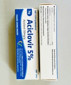 Thuốc Aciclovir 5% VCP tuýp 5g (Acyclovir 5 VCP) 1 Aciclovir5vcp
