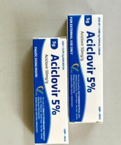 Thuốc Aciclovir 5% VCP tuýp 5g (Acyclovir 5 VCP)