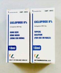 Sơn móng Ciclopirox 8% VCP 10ml điều trị nấm móng tay, nấm móng chân 2 Ciclopirox8VCP