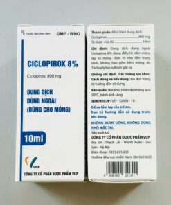 Sơn móng Ciclopirox 8% VCP 10ml điều trị nấm móng tay, nấm móng chân 3 Ciclopirox8vcp10mltrinammong