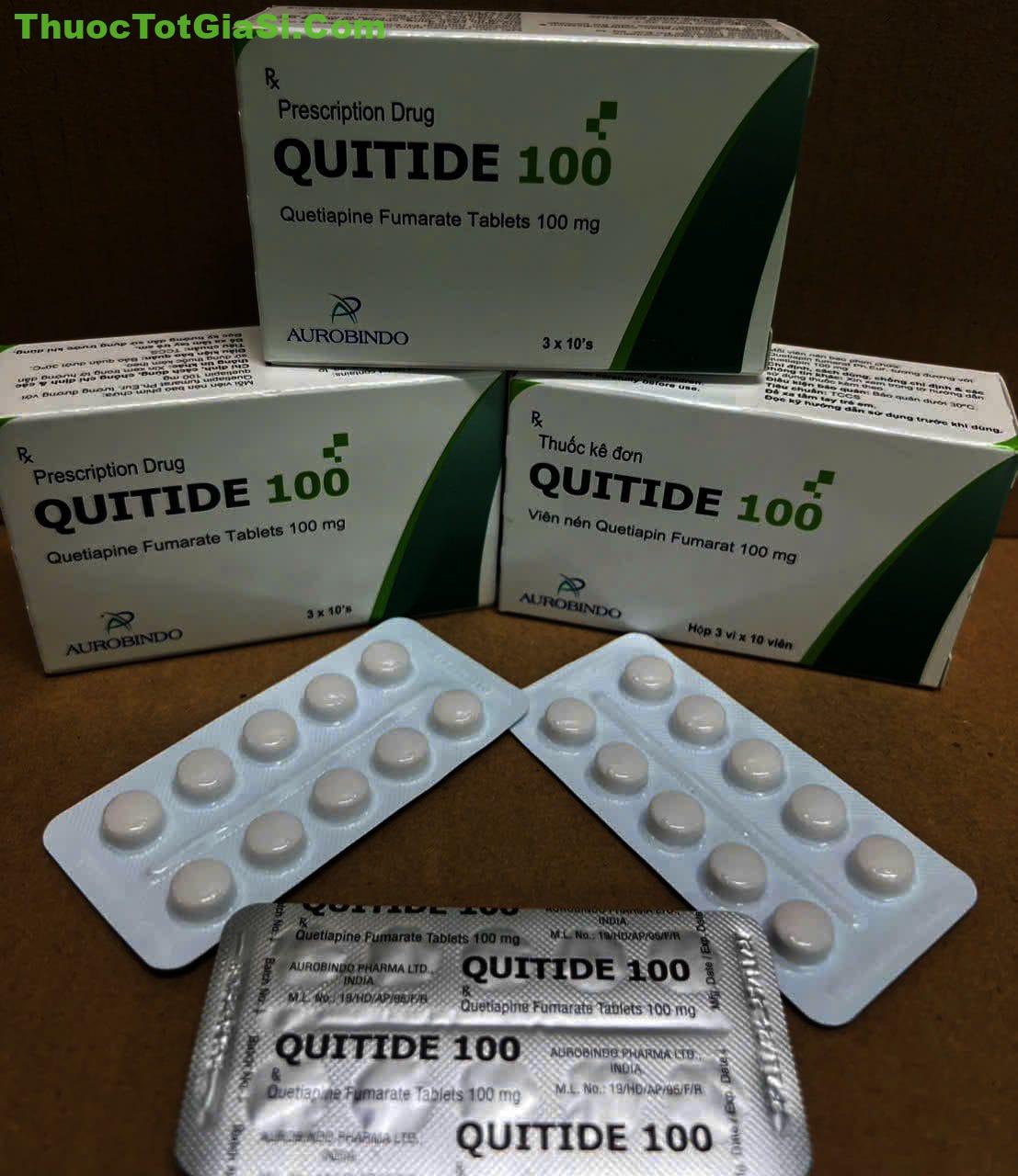 Thuốc QUITIDE 100 Aurobindo