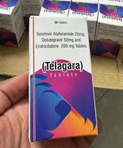 Thuốc Telagara hộp 30 viên (ARV 3 trong 1) kháng virus HIV