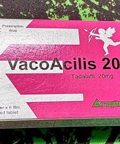 Vacoacilis 20 (Tadalafil 20mg) điều trị rối loạn cương dương