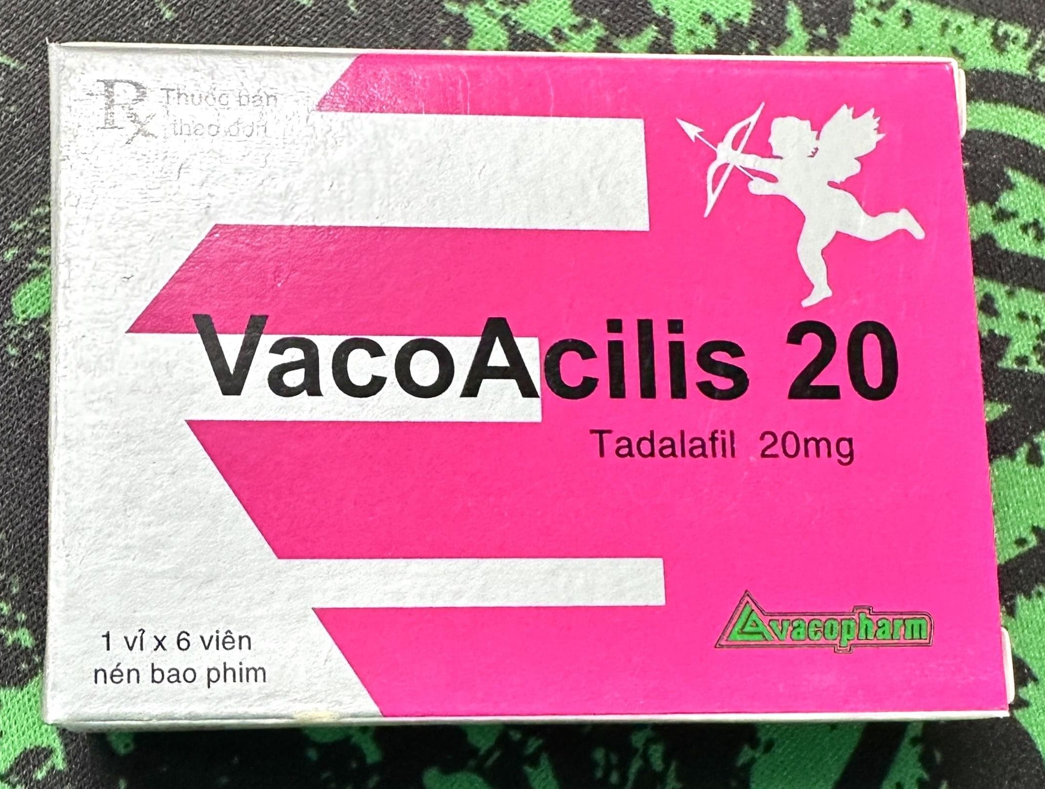 Vacoacilis 20 (Tadalafil 20mg) điều trị rối loạn cương dương Vacoacilis 20 (Tadalafil 20mg) điều trị rối loạn cương dương