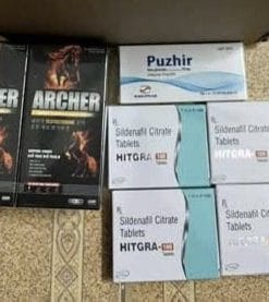 Thuốc Hitgra 100 (Sildenafil 100mg) H/4v điều trị rối loạn cương 4 Archer, Puzhir,HITGRA 100, Sildenafil 100mg