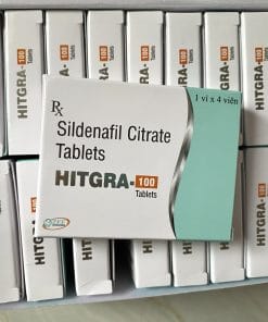 Thuốc Hitgra 100 (Sildenafil 100mg) H/4v điều trị rối loạn cương 1 HITGRA 100, Sildenafil 100mg