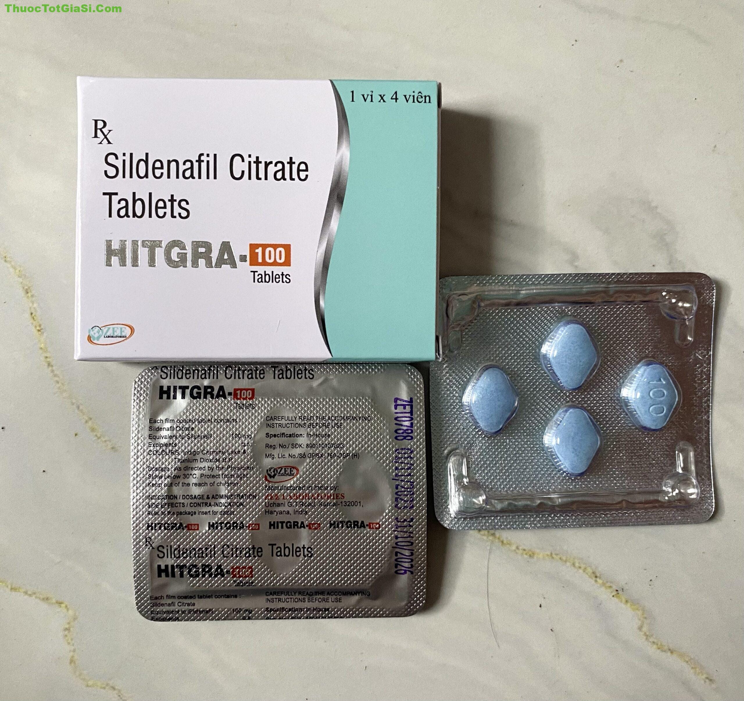 HITGRA 100 Sildenafil 100mg HITGRA 100 Sildenafil 100mg