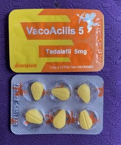 Vacoacilis 5 (Tadalafil 5mg) điều trị rối loạn cương dương
