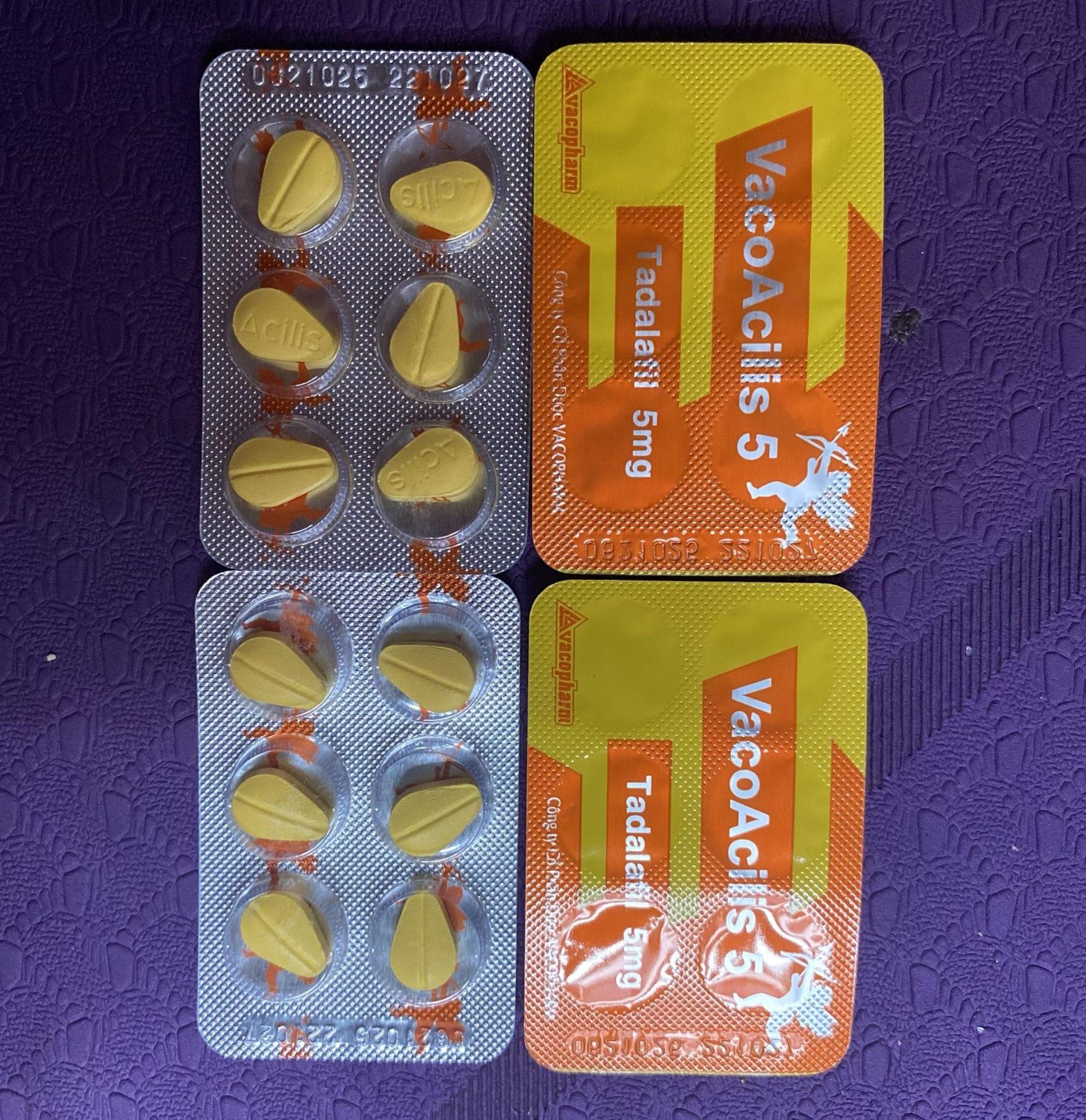 Thuốc Vacoacilis 5 Avacopharm (Tadalafil 5mg) điều trị rối loạn cương dương Thuốc Vacoacilis 5 Avacopharm (Tadalafil 5mg) điều trị rối loạn cương dương