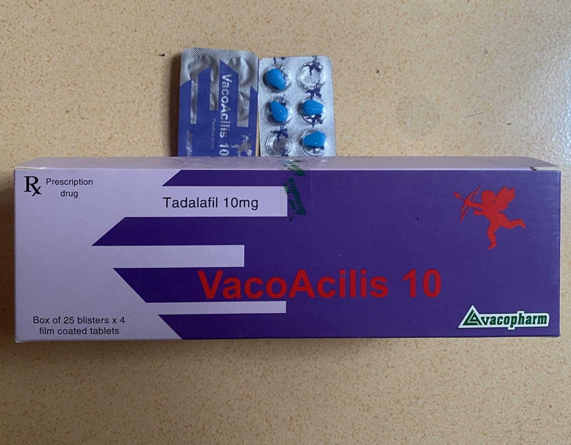 Thuốc Vacoacilis 10 (Tadalafil) – Hỗ trợ điều trị yếu sinh lý, rối loạn cương Thuốc Vacoacilis 10 (Tadalafil) – Hỗ trợ điều trị yếu sinh lý, rối loạn cương