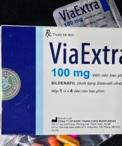 Thuốc ViaExtra (Sildenafil 100mg) điều trị rối loạn cương dương