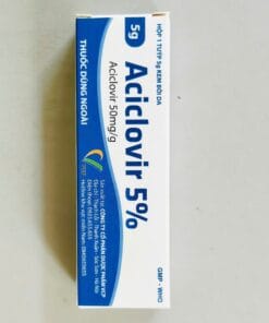Thuốc Aciclovir 5% VCP tuýp 5g (Acyclovir 5 VCP) 2 kemboiAciclovir5vcp