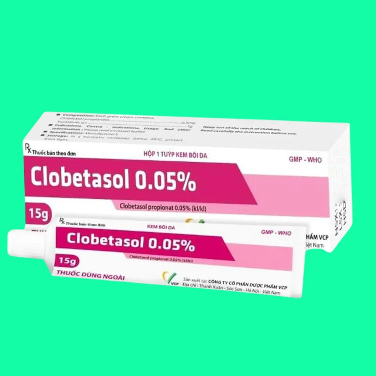 Tập đoàn dược Trung Quốc (Sinopharm) thành lập công ty con VCP gia nhập thị trường Việt Nam 13 Thuốc Clobetasol 0.05% VCP điều trị bệnh ngoài da - Dược sĩ Lưu Văn Hoàng