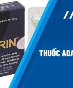 Thuốc Adagrin 100mg (Sildenafil 100mg) điều trị rối loạn cương dương nam giới