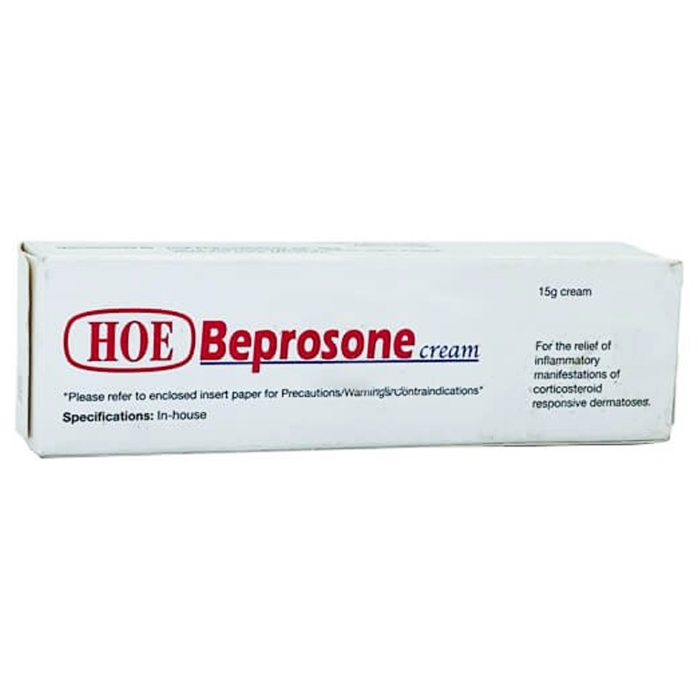 Thuốc bôi Beprosone Cream HOE điều trị viêm da cơ địa, dị ứng, chàm 2 Beprosone Cream HOE: Kem bôi trị viêm da, dị ứng da (15g)