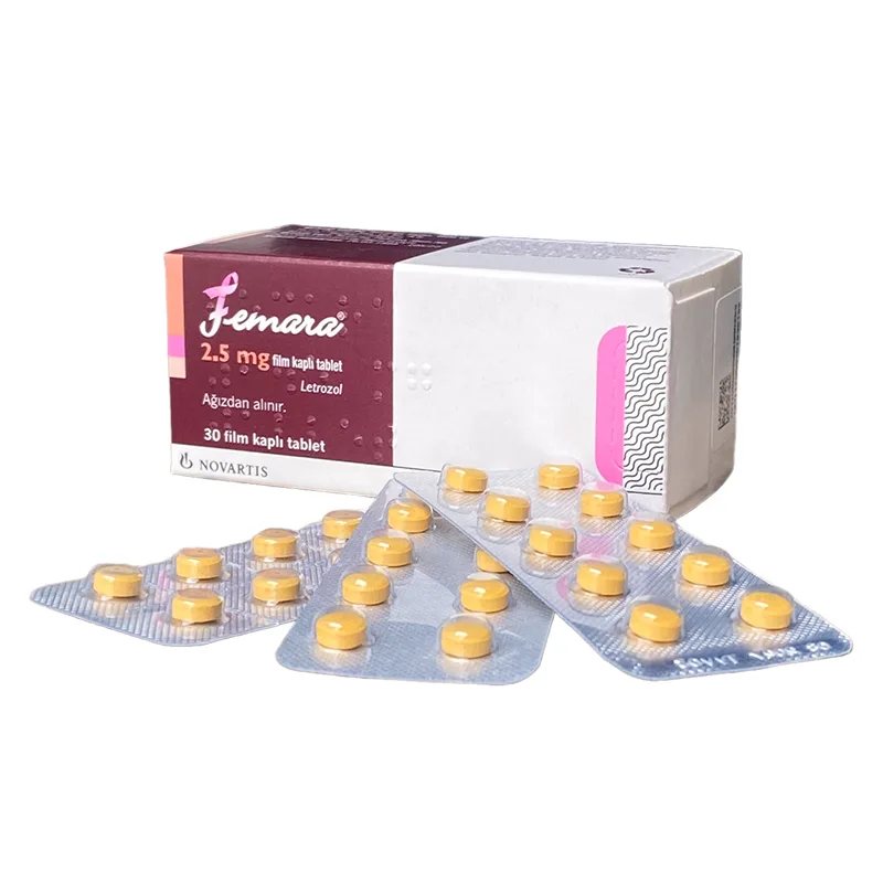 Thuốc Femara 2.5 (Letrozole 2.5mg) thuốc kích trứng 5 Thuốc Kích Trứng Femara® 2.5MG | NOVARTIS | Hộp 3 Vỉ x 10 Viên
