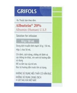 Thuốc GRIFOLS Albutein 20% chai 50ml