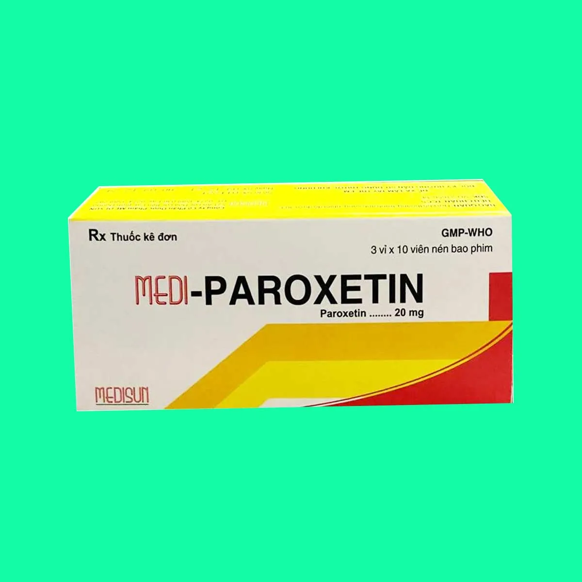 Medi-Paroxetin 20mg: Thuốc chống trầm cảm | thuoctotgiasi.com