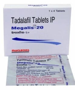 Thuốc Megalis-20 MACLEODS (Tadalafil 20mg) h/4v điều trị rối loạn cương dương