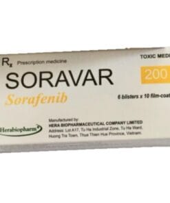 Thuốc SORAVAR 200mg (Sorafenid) điều trị ung thư gan, thận và tuyến giáp