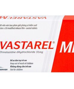 Thuốc Vastarel MR (Trimetazidine 35mg) điều trị nhồi máu cơ tim, chóng mặt